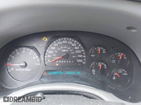 2007 Chevrolet TrailBlazer LT с VIN 1GNDT13S372185534, выставлен на аукционе IAAI как лот 42007147 с пробегом 185 064 миль миль и . История ставок и продаж доступна на DreamBid. Изображение 7.