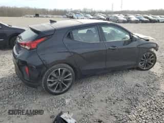 2019 Hyundai Veloster 2.0 z VIN KMHTG6AF2KU013094, wystawiony jako Copart lot #43910314 z przebiegiem 91 143 mil mil oraz Szkoda całkowita • Salvage title. Historia ofert i sprzedaży dostępna na DreamBid. Obrazek 3.
