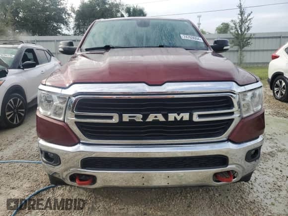 2020 Ram 1500 Big Horn z VIN 1C6RREFG3LN119738, wystawiony jako Copart lot #74769604 z przebiegiem Nie podano mil oraz Nie do naprawy • Non repairable. Historia ofert i sprzedaży dostępna na DreamBid. Obrazek 5.