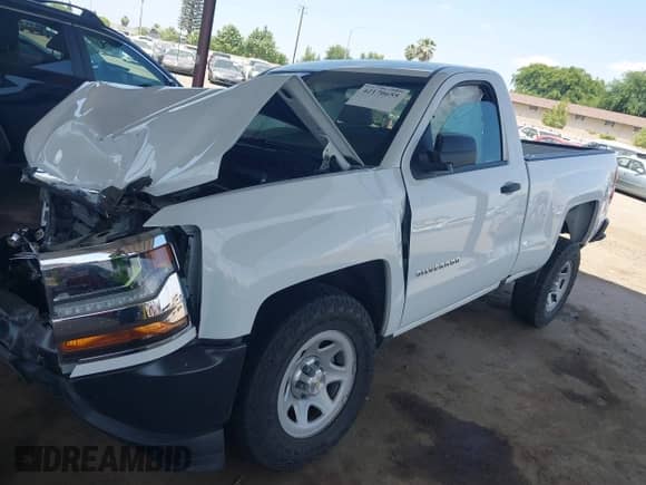 2017 Chevrolet Silverado 1500 Work Truck with VIN 1GCNCNEH1HZ338121, listed as a IAAI auction lot 42170655 with 91,605 mi miles and . Bid and sale history available at DreamBid. Image 2.