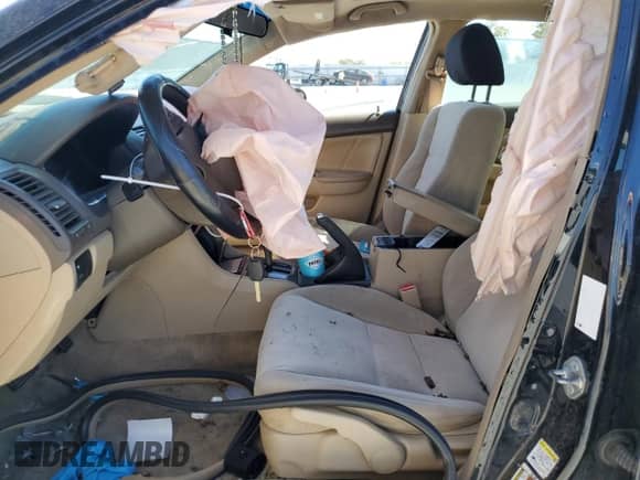 2006 Honda Accord EX-L with VIN 1HGCM56846A093363, listed as a Copart auction lot 81913095 with Not provided miles and Salvage title. Bid and sale history available at DreamBid. Image 7.