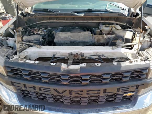 2021 Chevrolet Silverado 1500 Work Truck with VIN 3GCNYAEH8MG475996, listed as a Copart auction lot 80923015 with 130,707 mi miles and Clean title. Bid and sale history available at DreamBid. Image 11.