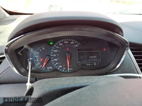 2018 Chevrolet Trax LT с VIN 3GNCJLSB2JL222464, выставлен на аукционе Copart как лот 69734345 с пробегом 76 984 миль миль и Списание • Salvage title. История ставок и продаж доступна на DreamBid. Изображение 9.