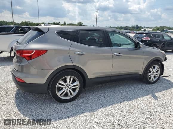 2013 Hyundai Santa Fe Sport with VIN 5XYZW3LA0DG080704, listed as a Copart auction lot 68724805 with 112,538 mi miles and Salvage title. Bid and sale history available at DreamBid. Image 3.
