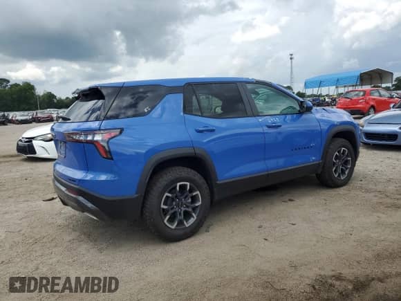 2025 Chevrolet Equinox FWD ACTIV z VIN 3GNAXKEG8SL230934, wystawiony jako Copart lot #60991015 z przebiegiem 862 mil mil oraz Szkoda całkowita • Salvage title. Historia ofert i sprzedaży dostępna na DreamBid. Obrazek 3.
