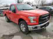 2017 Ford F-150 XL with VIN 1FTMF1EP5HKD59050, listed as a Copart auction lot 46670565 with 100,004 mi miles and Clean title. Bid and sale history available at DreamBid. Image 4.