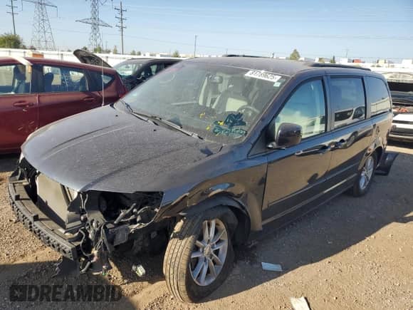 2013 Dodge Grand Caravan SXT with VIN 2C4RDGCG3DR746774, listed as a Copart auction lot 81789625 with 102,838 mi miles and Salvage title. Bid and sale history available at DreamBid. Image 1.