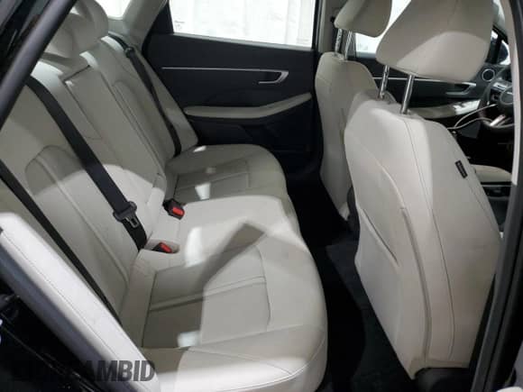 2025 Hyundai Sonata SEL with VIN KMHL64JA8SA505089, listed as a Copart auction lot 87413795 with 5,368 mi miles and Clean title. Bid and sale history available at DreamBid. Image 10.
