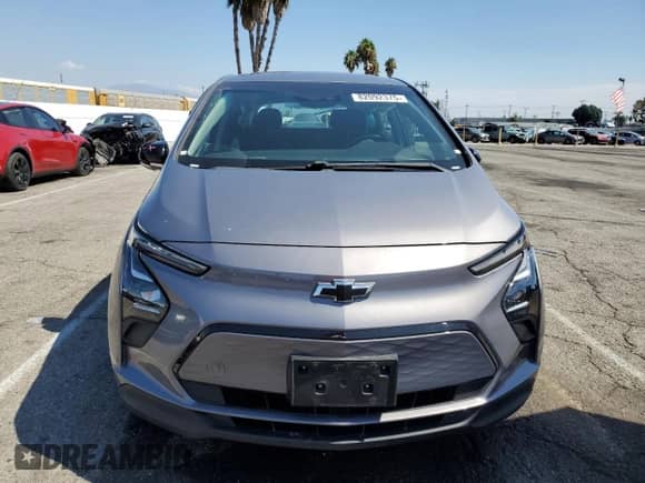 2023 Chevrolet Bolt EV 1LT with VIN 1G1FW6S06P4196000, listed as a Copart auction lot 82092375 with 43,061 mi miles and Salvage title. Bid and sale history available at DreamBid. Image 5.