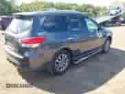 2013 Nissan Pathfinder SV with VIN 5N1AR2MM6DC603523, listed as a IAAI auction lot 43136602 with 146,797 mi miles and . Bid and sale history available at DreamBid. Image 4.