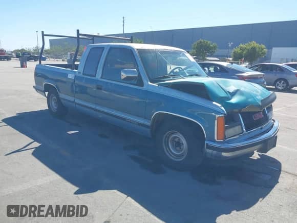 1991 GMC Sierra 1500 z VIN 2GTEC19K8M1514678, wystawiony jako IAAI lot #43387857 z przebiegiem 161 656 mil mil oraz . Historia ofert i sprzedaży dostępna na DreamBid. Obrazek 1.