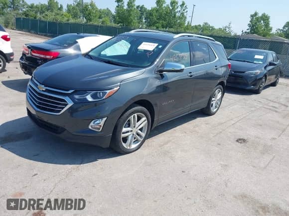 2020 Chevrolet Equinox Premier с VIN 2GNAXXEV2L6267317, выставлен на аукционе IAAI как лот 42539329 с пробегом 36 567 миль миль и . История ставок и продаж доступна на DreamBid. Изображение 2.