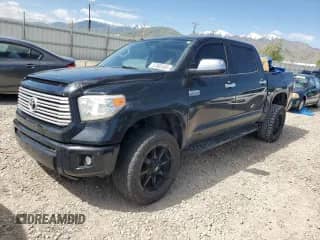 2015 Toyota Tundra Platinum с VIN 5TFAY5F18FX443264, выставлен на аукционе Copart как лот 57803485 с пробегом 188 249 миль миль и Списание • Salvage title. История ставок и продаж доступна на DreamBid. Изображение 1.