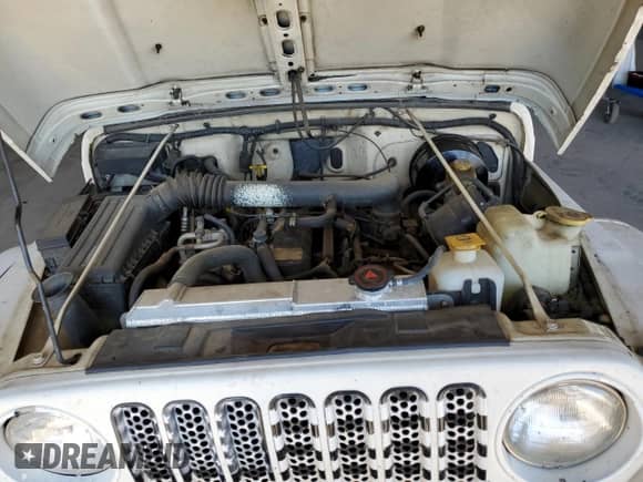 1997 Jeep Wrangler Sahara with VIN 1J4FY49S6VP523577, listed as a Copart auction lot 66736805 with 194,481 mi miles and Salvage title. Bid and sale history available at DreamBid. Image 11.