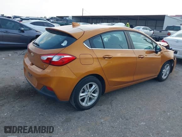 2017 Chevrolet Cruze LT с VIN 3G1BE6SM1HS612282, выставлен на аукционе IAAI как лот 43072805 с пробегом 95 508 миль миль и . История ставок и продаж доступна на DreamBid. Изображение 4.