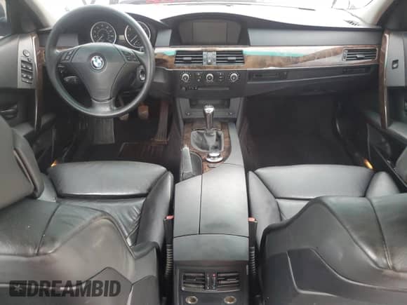 2004 BMW 5 Series 530i with VIN WBANA73524B047654, listed as a Copart auction lot 58041855 with 156,044 mi miles and Salvage title. Bid and sale history available at DreamBid. Image 8.