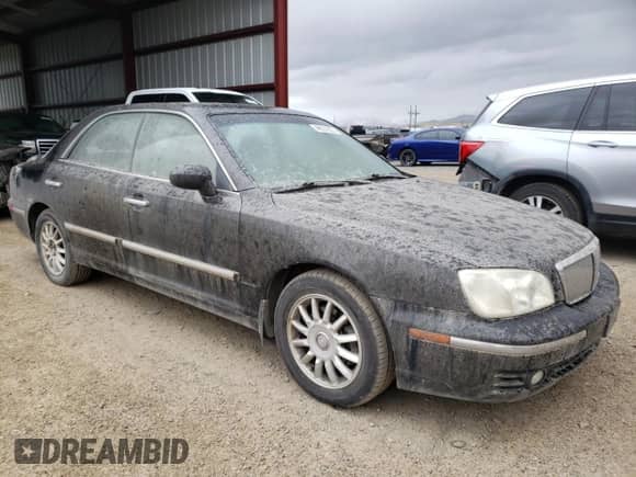 2004 Hyundai XG with VIN KMHFU45E94A332587, listed as a Copart auction lot 60899113 with 206,716 mi miles and Clean title. Bid and sale history available at DreamBid. Image 4.