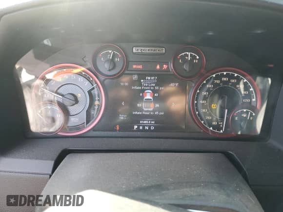 2018 Ram 1500 Rebel с VIN 1C6RR7YT7JS235965, выставлен на аукционе Copart как лот 45321275 с пробегом 61 485 миль миль и Списание • Salvage title. История ставок и продаж доступна на DreamBid. Изображение 9.