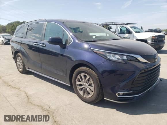 2023 Toyota Sienna XLE z VIN 5TDYRKEC3PS143331, wystawiony jako Copart lot #81590455 z przebiegiem 56 266 mil mil oraz Czysty tytuł • Clean title. Historia ofert i sprzedaży dostępna na DreamBid. Obrazek 4.