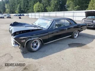 1966 Chevrolet Chevelle с VIN 136176F124821, выставлен на аукционе Copart как лот 80133865 с пробегом 636 миль миль и Списание • Salvage title. История ставок и продаж доступна на DreamBid. Изображение 1.