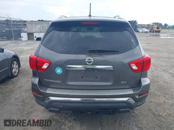 2017 Nissan Pathfinder SV with VIN 5N1DR2MN3HC626236, listed as a IAAI auction lot 42681913 with 101,334 mi miles and . Bid and sale history available at DreamBid. Image 16.