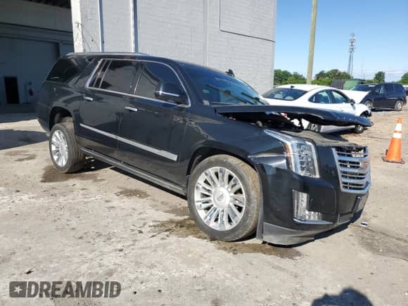 2016 Cadillac Escalade ESV Platinum z VIN 1GYS4KKJ6GR404466, wystawiony jako Copart lot #58273245 z przebiegiem 153 194 mil mil oraz Czysty tytuł • Clean title. Historia ofert i sprzedaży dostępna na DreamBid. Obrazek 4.