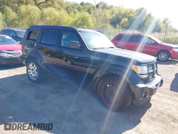 2007 Dodge Nitro R/T with VIN 1D8GU58627W732325, listed as a IAAI auction lot 43412363 with 196,948 mi miles and . Bid and sale history available at DreamBid. Image 1.