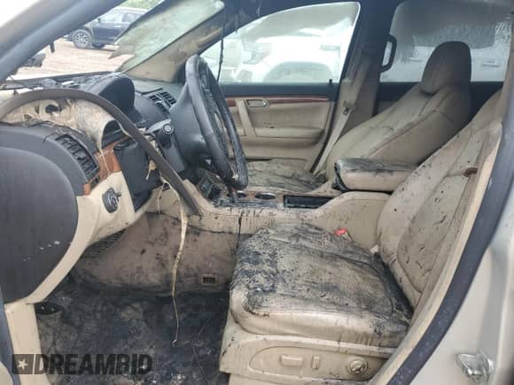 2008 Saturn Outlook XR with VIN 5GZEV23708J255151, listed as a Copart auction lot 60817705 with Not provided miles and Salvage title. Bid and sale history available at DreamBid. Image 7.