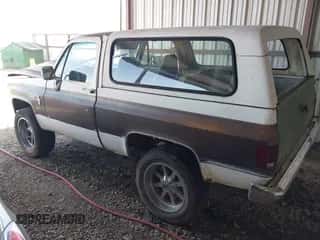 1983 Chevrolet Blazer K10 Utility HT с VIN 1G8EK18H7DF158946, выставлен на аукционе IAAI как лот 41822900 с пробегом 44 256 миль миль и . История ставок и продаж доступна на DreamBid. Изображение 3.