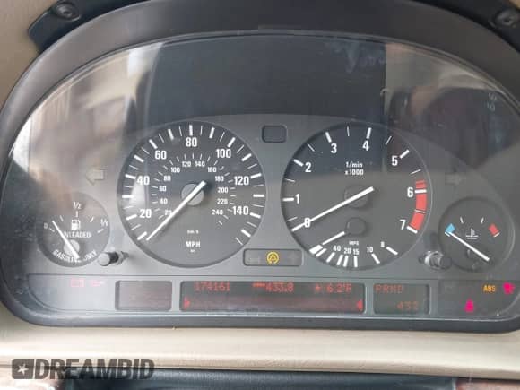 1997 BMW 7 Series 740iL with VIN WBAGJ8325VDL42466, listed as a IAAI auction lot 42279036 with 174,161 mi miles and . Bid and sale history available at DreamBid. Image 7.