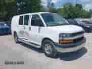 2018 Chevrolet Express Cargo with VIN 1GCWGAFG7J1903984, listed as a IAAI auction lot 42810740 with 127,525 mi miles and . Bid and sale history available at DreamBid. Image 1.