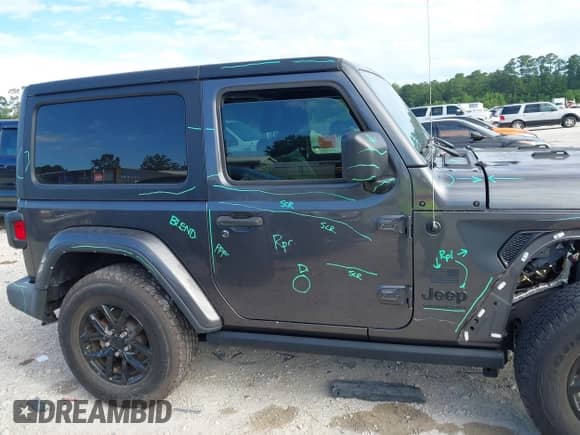 2023 Jeep Wrangler Sport S с VIN 1C4HJXAG4PW563757, выставлен на аукционе IAAI как лот 42992871 с пробегом 17 356 миль миль и . История ставок и продаж доступна на DreamBid. Изображение 13.