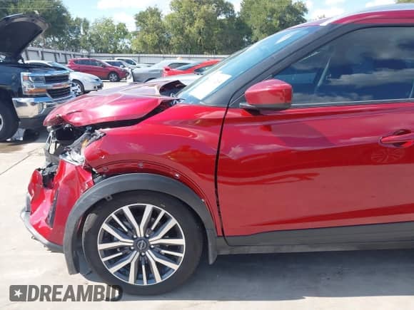 2024 Nissan Kicks SV с VIN 3N1CP5CV9RL558400, выставлен на аукционе IAAI как лот 43209265 с пробегом 10 119 миль миль и . История ставок и продаж доступна на DreamBid. Изображение 19.