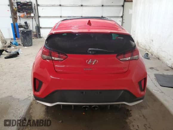 2019 Hyundai Veloster Turbo R-Spec z VIN KMHTH6AB8KU013806, wystawiony jako Copart lot #67036063 z przebiegiem 15 599 mil mil oraz . Historia ofert i sprzedaży dostępna na DreamBid. Obrazek 6.