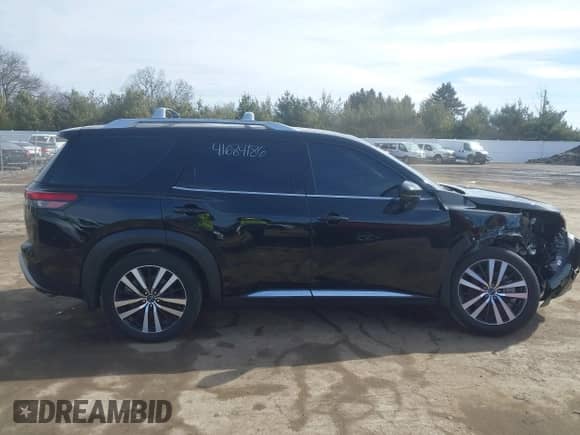 2024 Nissan Pathfinder Platinum с VIN 5N1DR3DK7RC269754, выставлен на аукционе IAAI как лот 41684186 с пробегом 14 047 миль миль и . История ставок и продаж доступна на DreamBid. Изображение 13.