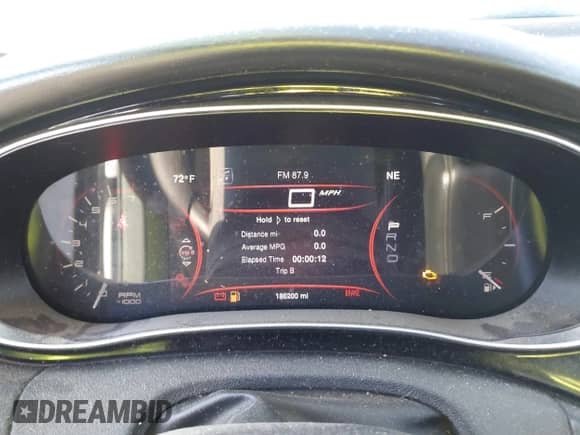 2013 Dodge Dart Limited with VIN 1C3CDFCH4DD307941, listed as a IAAI auction lot 43485203 with 186,200 mi miles and . Bid and sale history available at DreamBid. Image 7.