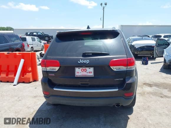 2017 Jeep Grand Cherokee Limited with VIN 1C4RJEBG5HC685599, listed as a IAAI auction lot 42505435 with 269,496 mi miles and . Bid and sale history available at DreamBid. Image 16.