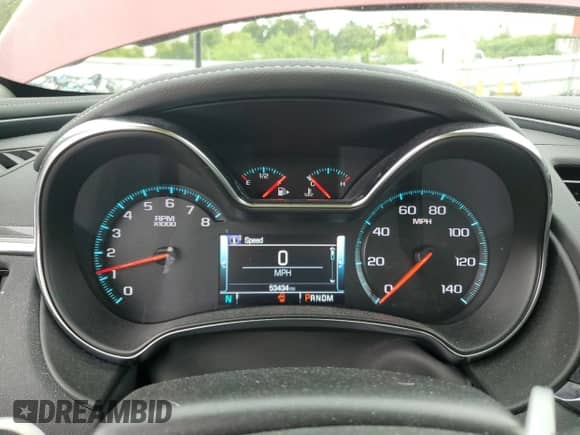 2020 Chevrolet Impala Premier с VIN 1G1105S39LU105361, выставлен на аукционе Copart как лот 69461295 с пробегом 53 434 миль миль и Списание • Salvage title. История ставок и продаж доступна на DreamBid. Изображение 9.
