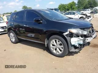 2014 Nissan Murano LE with VIN JN8AZ1MW0EW527284, listed as a IAAI auction lot 42942167 with 128,208 mi miles and . Bid and sale history available at DreamBid. Image 1.
