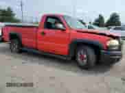 2003 GMC Sierra 1500 Work Truck with VIN 1GTEC14V23Z170224, listed as a Copart auction lot 66725914 with 244,536 mi miles and Salvage title. Bid and sale history available at DreamBid. Image 4.