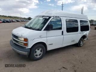 2001 Chevrolet Express Cargo YF7 Upfitter с VIN 1GBFG15R411229185, выставлен на аукционе Copart как лот 76308054 с пробегом 206 871 миль миль и Списание • Salvage title. История ставок и продаж доступна на DreamBid. Изображение 1.