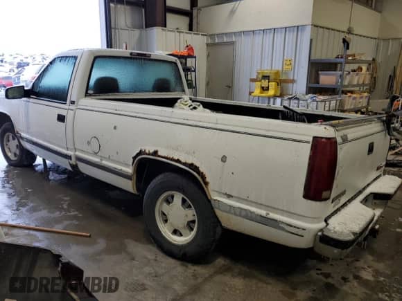 1995 GMC Sierra 1500 z VIN 1GTEC14H2SZ507399, wystawiony jako Copart lot #87330104 z przebiegiem 275 050 mil mil oraz Szkoda całkowita • Salvage title. Historia ofert i sprzedaży dostępna na DreamBid. Obrazek 2.