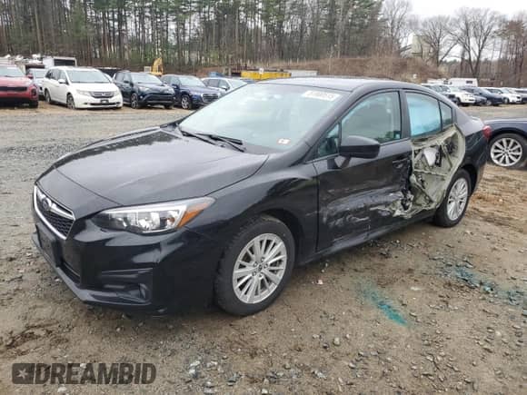 2018 Subaru Impreza Premium с VIN 4S3GKAD60J3617489, выставлен на аукционе Copart как лот 51900515 с пробегом 67 818 миль миль и Списание • Salvage title. История ставок и продаж доступна на DreamBid. Изображение 1.