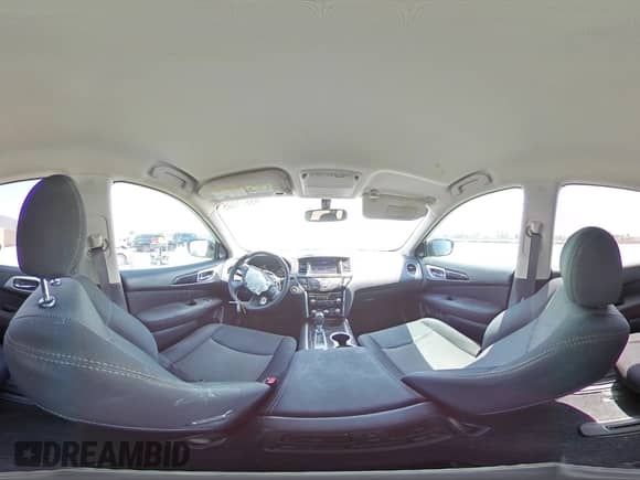 2017 Nissan Pathfinder SV with VIN 5N1DR2MN3HC662685, listed as a Copart auction lot 68871905 with 128,892 mi miles and Salvage title. Bid and sale history available at DreamBid. Image 15.