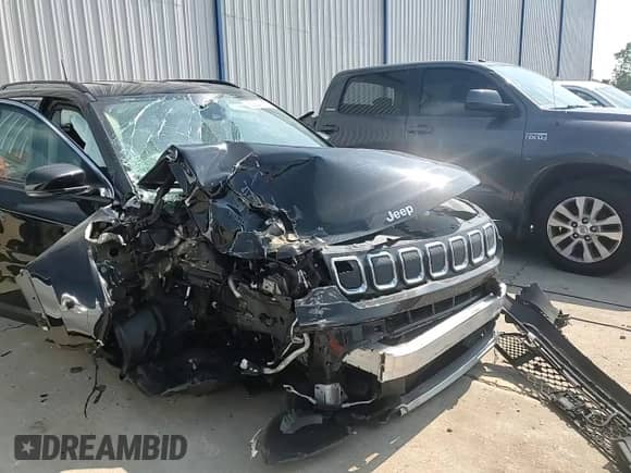 2022 Jeep Compass (RED) Edition with VIN 3C4NJDCB6NT100881, listed as a Copart auction lot 62241555 with 103,349 mi miles and Salvage title. Bid and sale history available at DreamBid. Image 13.