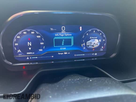 2024 Chevrolet Tahoe Z71 с VIN 1GNSKPKD2RR114061, выставлен на аукционе Copart как лот 66180715 с пробегом 23 974 миль миль и Чистый • Clean title. История ставок и продаж доступна на DreamBid. Изображение 8.