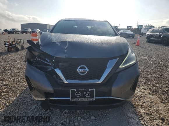 2021 Nissan Murano S with VIN 5N1AZ2AJXMC145544, listed as a Copart auction lot 56074945 with 42,031 mi miles and Salvage title. Bid and sale history available at DreamBid. Image 5.