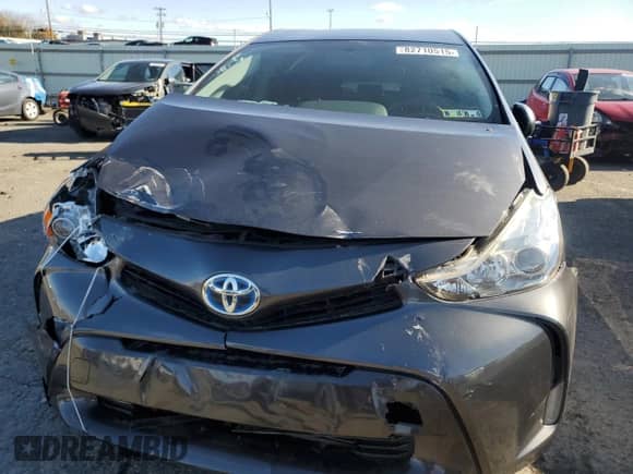 2015 Toyota Prius Two with VIN JTDZN3EU4FJ020180, listed as a Copart auction lot 82710515 with 126,280 mi miles and Salvage title. Bid and sale history available at DreamBid. Image 5.