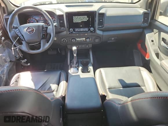 2024 Nissan Frontier Pro-4X with VIN 1N6ED1EK5RN613089, listed as a Copart auction lot 71288745 with 6,282 mi miles and Salvage title. Bid and sale history available at DreamBid. Image 8.