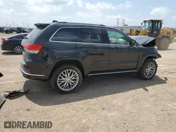 2018 Jeep Grand Cherokee Summit z VIN 1C4RJFJTXJC421546, wystawiony jako Copart lot #65995195 z przebiegiem 135 683 mil mil oraz Szkoda całkowita • Salvage title. Historia ofert i sprzedaży dostępna na DreamBid. Obrazek 3.